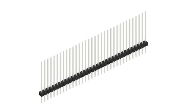 Fischer Elektronik Stiftleiste (Standard) Anzahl Reihen: 1 10047016 10St.