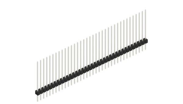 Fischer Elektronik Stiftleiste (Standard) Anzahl Reihen: 1 10047022 10St.