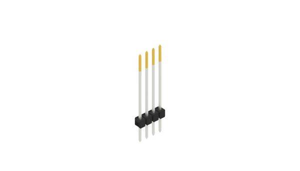 Fischer Elektronik Stiftleiste (Standard) Anzahl Reihen: 1 10046914 10St.