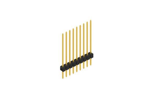 Fischer Elektronik Stiftleiste (Standard) Anzahl Reihen: 1 10046930 10St.