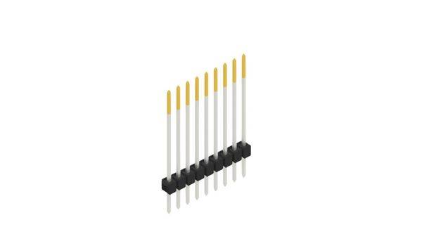 Fischer Elektronik Stiftleiste (Standard) Anzahl Reihen: 1 10046931 10St.