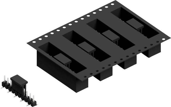 Fischer Elektronik Stiftleiste (Standard) Anzahl Reihen: 1 SL10SMD04010ZBTR 250St.