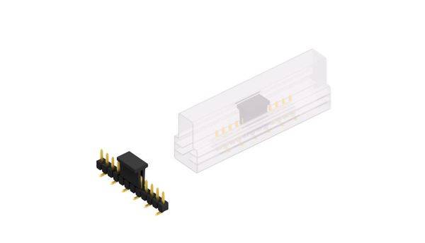 Fischer Elektronik Stiftleiste (Standard) Anzahl Reihen: 1 SL10SMD04012GBSM 10St.