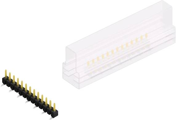 Fischer Elektronik Stiftleiste (Standard) Anzahl Reihen: 1 SL10SMD04013SSM 10St.