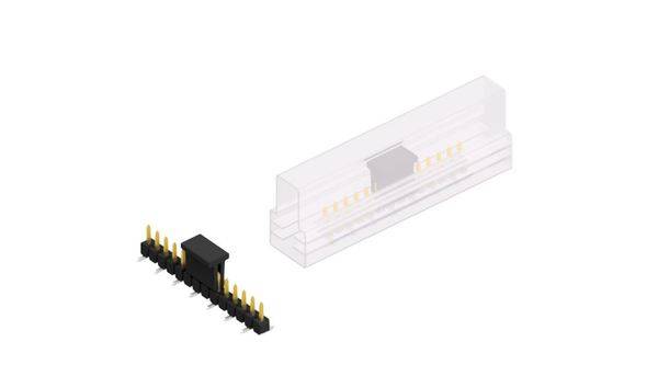 Fischer Elektronik Stiftleiste (Standard) Anzahl Reihen: 1 SL10SMD04014SBSM 10St.
