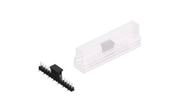 Fischer Elektronik Stiftleiste (Standard) Anzahl Reihen: 1 SL10SMD04014ZBSM 10St.