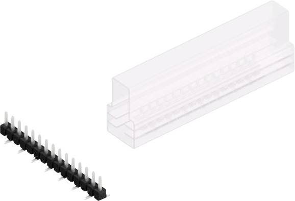 Fischer Elektronik Stiftleiste (Standard) Anzahl Reihen: 1 SL10SMD04015ZSM 10St.