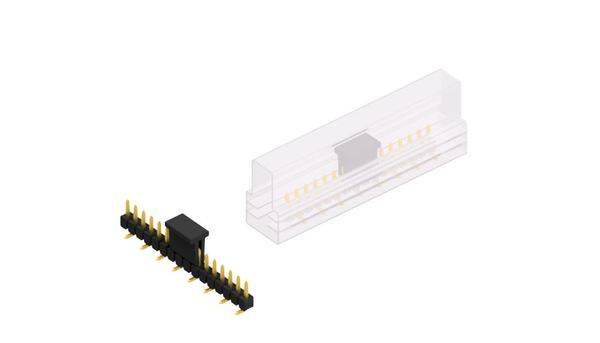 Fischer Elektronik Stiftleiste (Standard) Anzahl Reihen: 1 SL10SMD04016GBSM 10St.