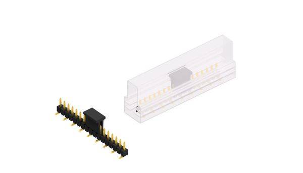 Fischer Elektronik Stiftleiste (Standard) Anzahl Reihen: 1 SL10SMD04017GBSM 10St.