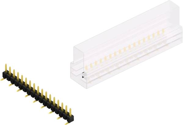 Fischer Elektronik Stiftleiste (Standard) Anzahl Reihen: 1 SL10SMD04017GSM 10 St.