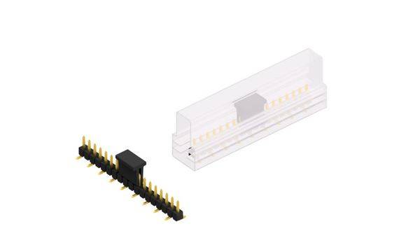 Fischer Elektronik Stiftleiste (Standard) Anzahl Reihen: 1 SL10SMD04018GBSM 10St.