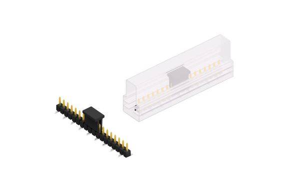 Fischer Elektronik Stiftleiste (Standard) Anzahl Reihen: 1 SL10SMD04018SBSM 10St.