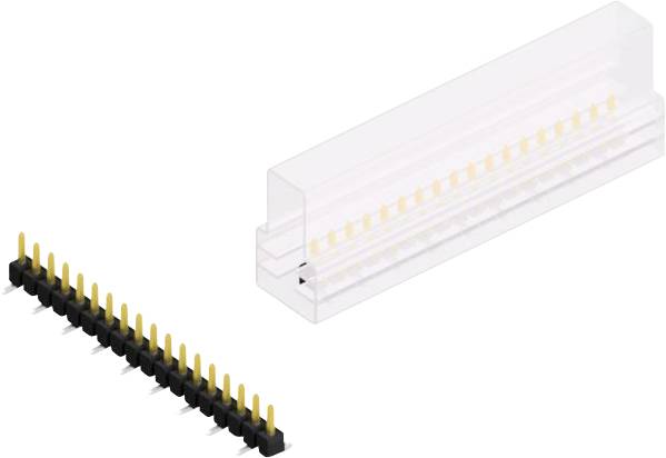 Fischer Elektronik Stiftleiste (Standard) Anzahl Reihen: 1 SL10SMD04018SSM 10St.