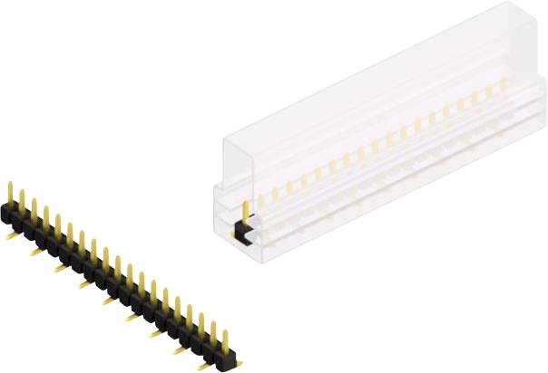 Fischer Elektronik Stiftleiste (Standard) Anzahl Reihen: 1 SL10SMD04019GSM 10St.