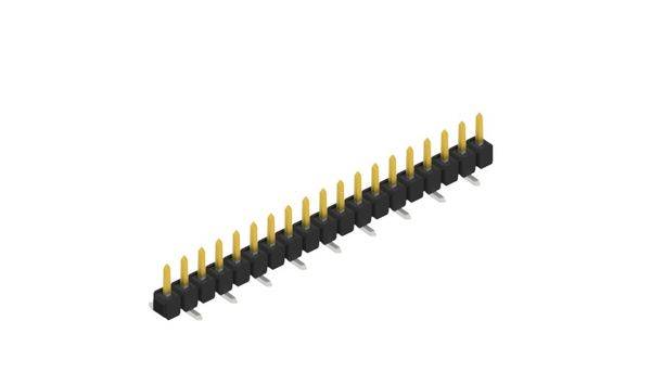 Fischer Elektronik Stiftleiste (Standard) Anzahl Reihen: 1 10047082 10St.