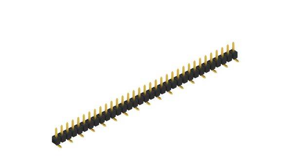 Fischer Elektronik Stiftleiste (Standard) Anzahl Reihen: 1 SL10SMD04033G 10St.