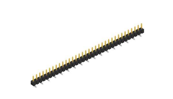 Fischer Elektronik Stiftleiste (Standard) Anzahl Reihen: 1 SL10SMD04034S 10St.
