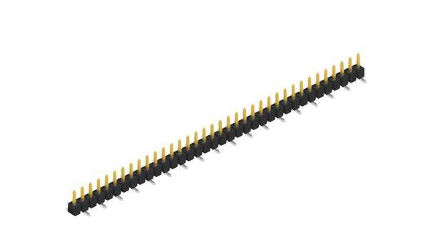 Fischer Elektronik Stiftleiste (Standard) Anzahl Reihen: 1 SL10SMD04036S 10St.
