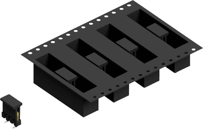 Fischer Elektronik Stiftleiste (Standard) Anzahl Reihen: 1 10166096 250St.