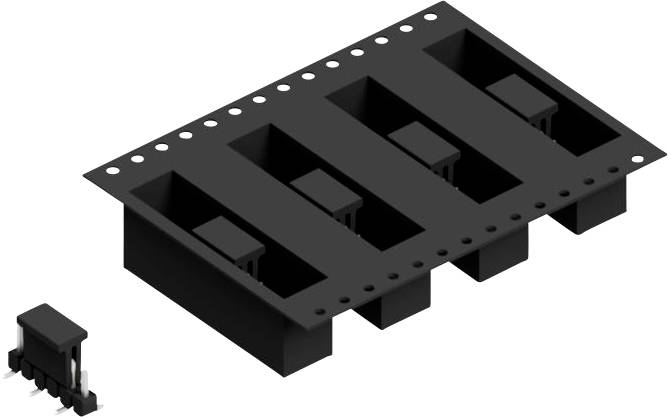 Fischer Elektronik Stiftleiste (Standard) Anzahl Reihen: 1 SL10SMD0406ZBTR 250St.