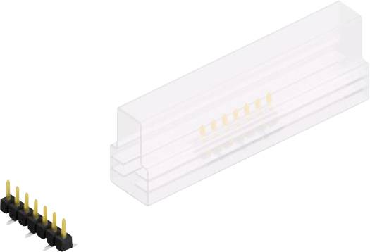 Fischer Elektronik Stiftleiste (Standard) Anzahl Reihen: 1 SL10SMD0407SSM 10St.