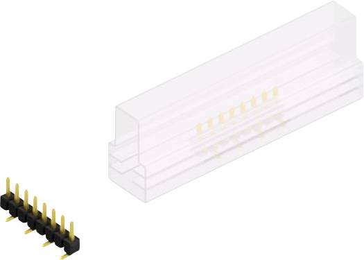 Fischer Elektronik Stiftleiste (Standard) Anzahl Reihen: 1 SL10SMD0408GSM 10St.