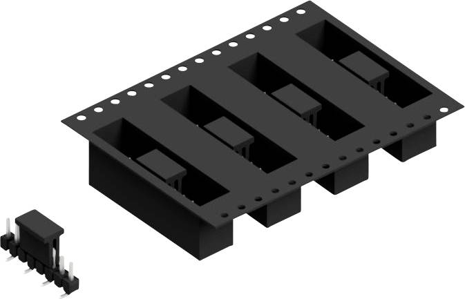 Fischer Elektronik Stiftleiste (Standard) Anzahl Reihen: 1 SL10SMD0408ZBTR 250St.