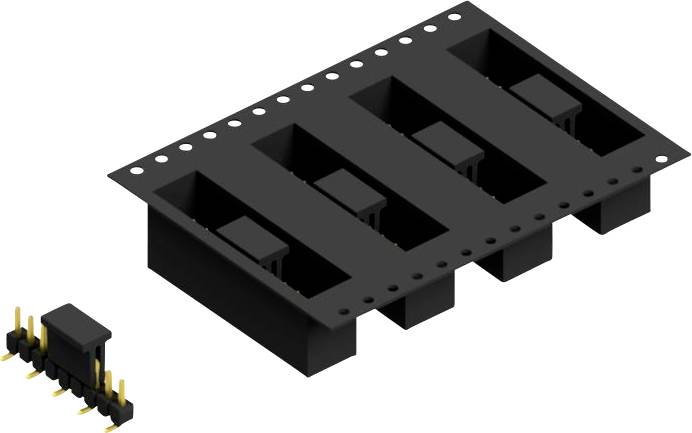 Fischer Elektronik Stiftleiste (Standard) Anzahl Reihen: 1 SL10SMD0409GBTR 250St.