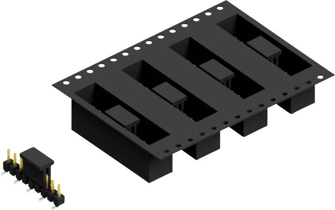 Fischer Elektronik Stiftleiste (Standard) Anzahl Reihen: 1 SL10SMD0409SBTR 250St.