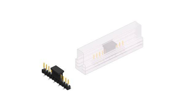 Fischer Elektronik Stiftleiste (Standard) Anzahl Reihen: 1 10047184 10St.