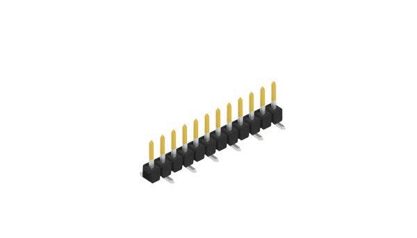 Fischer Elektronik Stiftleiste (Standard) Anzahl Reihen: 1 10047195 10St.