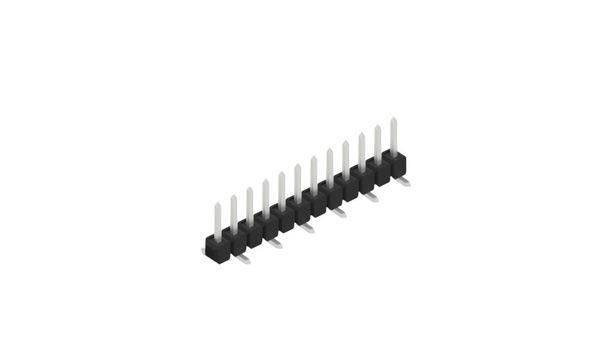 Fischer Elektronik Stiftleiste (Standard) Anzahl Reihen: 1 10047203 10St.
