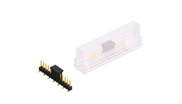 Fischer Elektronik Stiftleiste (Standard) Anzahl Reihen: 1 SL10SMD05213GBSM 10St.