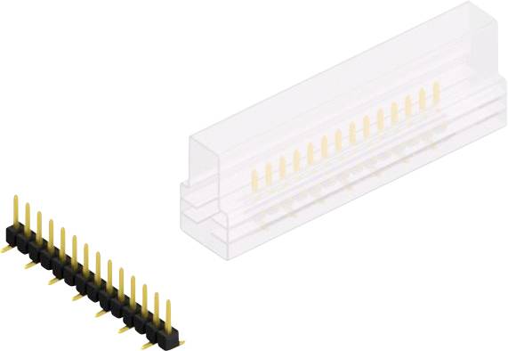 Fischer Elektronik Stiftleiste (Standard) Anzahl Reihen: 1 10047216 10St.
