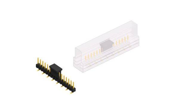 Fischer Elektronik Stiftleiste (Standard) Anzahl Reihen: 1 10047233 10St.