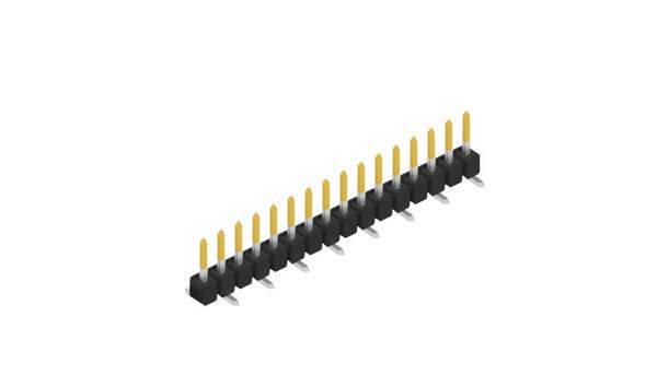 Fischer Elektronik Stiftleiste (Standard) Anzahl Reihen: 1 SL10SMD05216S 10St.