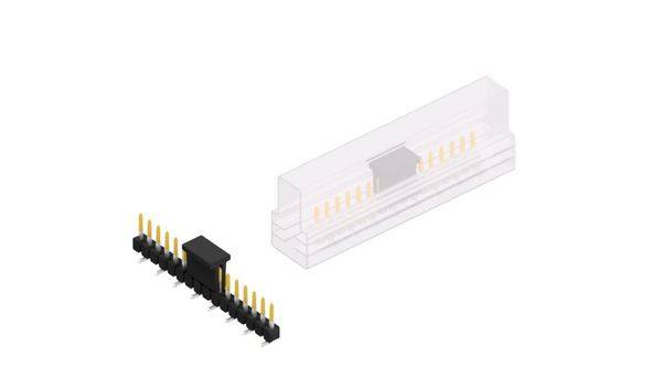 Fischer Elektronik Stiftleiste (Standard) Anzahl Reihen: 1 10047235 10St.