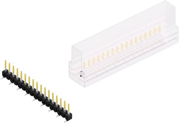 Fischer Elektronik Stiftleiste (Standard) Anzahl Reihen: 1 10047244 10St.