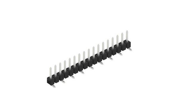 Fischer Elektronik Stiftleiste (Standard) Anzahl Reihen: 1 10047245 10St.