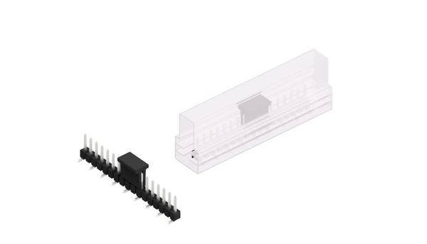 Fischer Elektronik Stiftleiste (Standard) Anzahl Reihen: 1 10047246 10St.