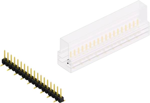 Fischer Elektronik Stiftleiste (Standard) Anzahl Reihen: 1 10047251 10St.