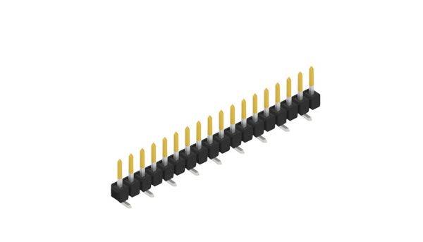 Fischer Elektronik Stiftleiste (Standard) Anzahl Reihen: 1 10047252 10St.
