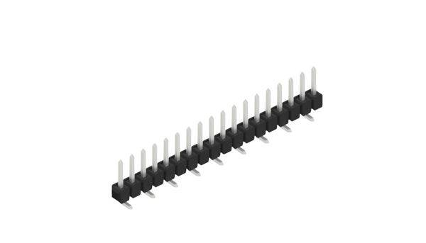 Fischer Elektronik Stiftleiste (Standard) Anzahl Reihen: 1 10047255 10St.