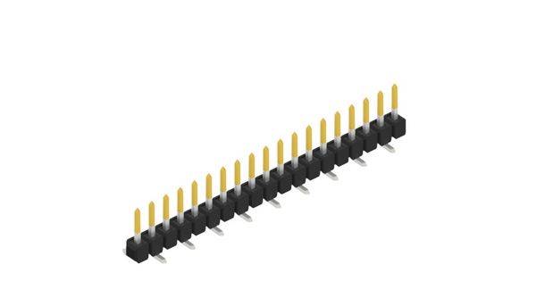 Fischer Elektronik Stiftleiste (Standard) Anzahl Reihen: 1 10047262 10St.
