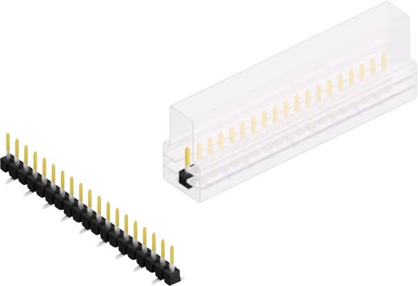 Fischer Elektronik Stiftleiste (Standard) Anzahl Reihen: 1 10047264 10St.