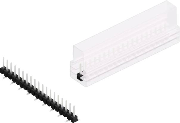 Fischer Elektronik Stiftleiste (Standard) Anzahl Reihen: 1 10047267 10St.
