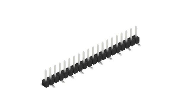 Fischer Elektronik Stiftleiste (Standard) Anzahl Reihen: 1 10047275 10St.