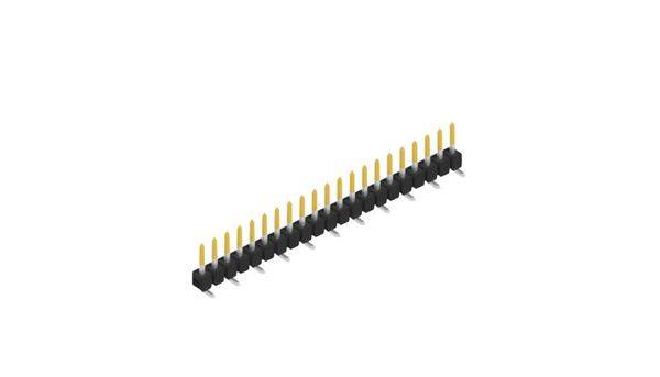 Fischer Elektronik Stiftleiste (Standard) Anzahl Reihen: 1 SL10SMD05221S 10St.