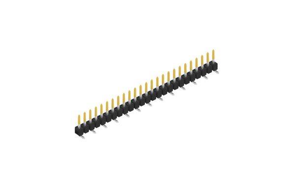 Fischer Elektronik Stiftleiste (Standard) Anzahl Reihen: 1 SL10SMD05225S 10St.