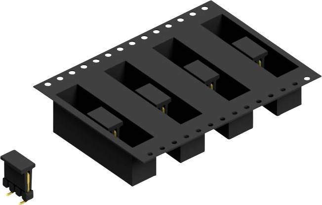 Fischer Elektronik Stiftleiste (Standard) Anzahl Reihen: 1 10047099 250St.